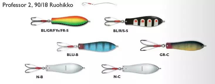 Kuusamo Professor 90/18 vasskrok - Fiskedrag - 6417635000246 - 1