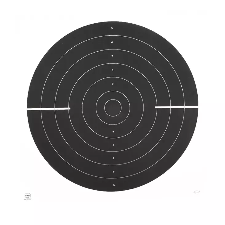 Officiell tavla 24 55 x 55 cm - Skjutstöd och tavlor - 6410362402406 - 1