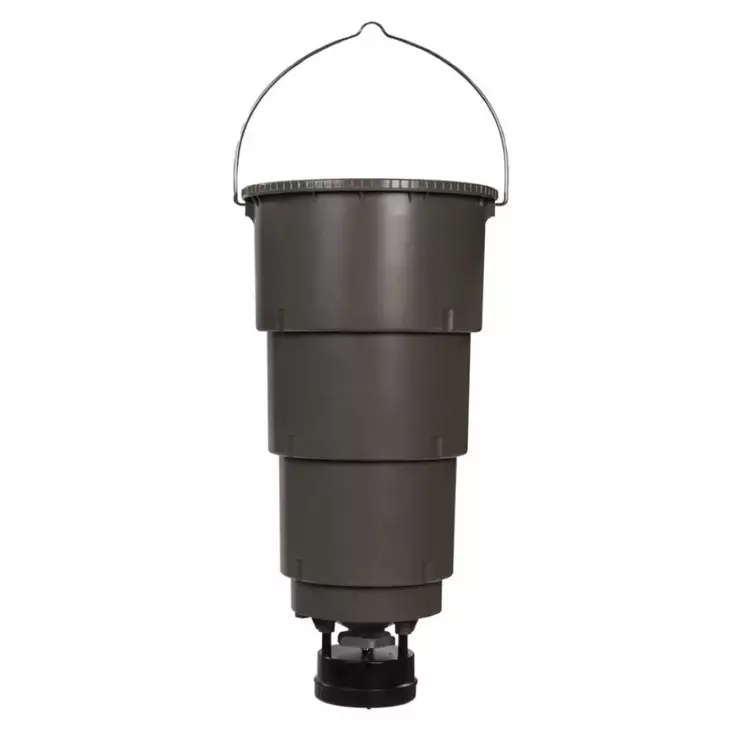 Moultrie Allt-i-ett 19 liters foderbehållare + Timer Kit (4xAA-batterier) - Viltfoder - 053695123486 - 1