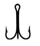 Mustad 3551 Trekrok 10st - Fiske krokar - 7021560394166 - 1