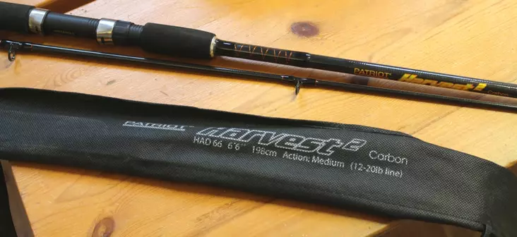 Patriot Harvest2 198cm Trollingspö Medium - 160cm-210cm - 6417512524506 - 1