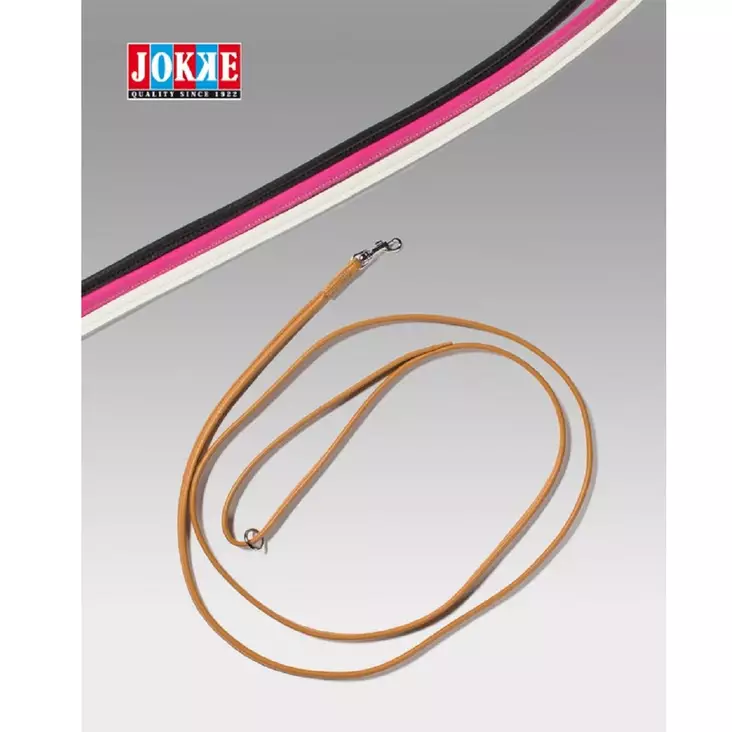 Petit rund läderkoppel 120cm - Hundkoppel - 3950001288556 - 1