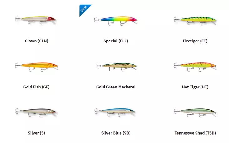 Rapala Husky Jerk 10cm wobbler - Wobblers - 022677004006 - 1