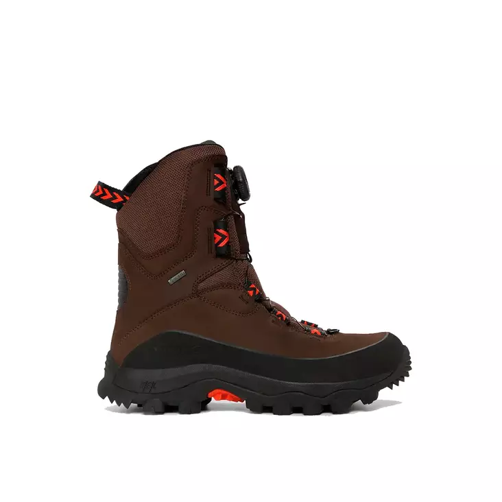 Viking Villrein high GTX BOA mörkbruna/röda jaktkängor - Jakt kängor - 3950001287276 - 1