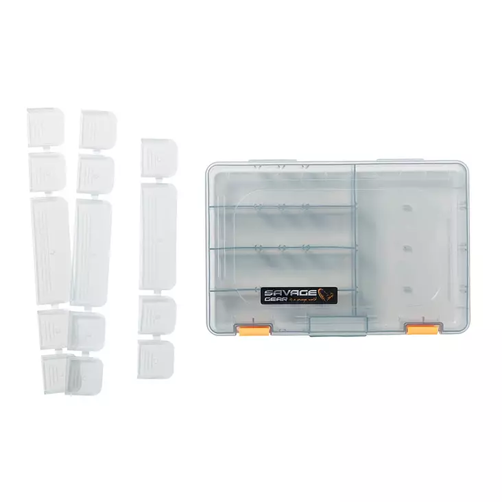 Savage Gear Lurebox 5D Smoke 27,5 x 18 x 4,5 cm Betesask - Betes askar - 5706301767776 - 1