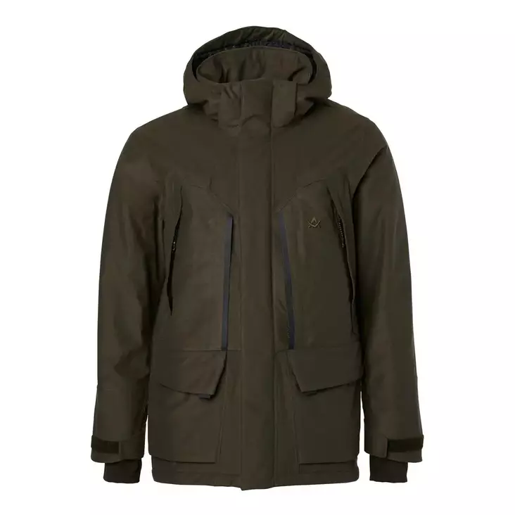 Alaska Tundra Ms Jacket Solid Brown - jaktjacka S - Gröna / bruna rockar och västar - 6438347057656 - 1
