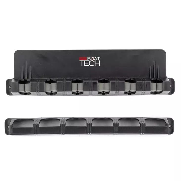 Boat Tech Väggfäste för 6 spön - Fiskarens arbetsredskap och tillbehör - 6420071091426 - 1