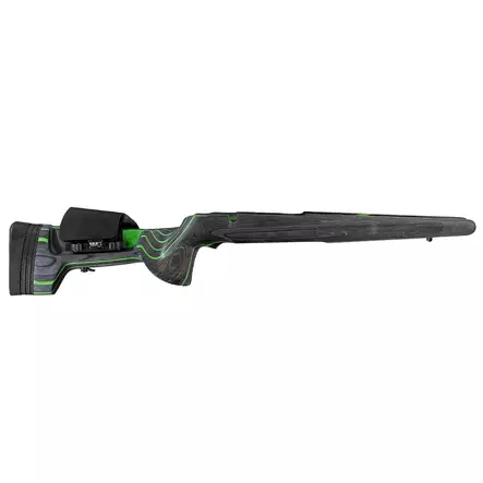 KKC Hunting Gevärskolv Tikka T3/T3X Högerhänt Svart/Grön - Vapenkolvar och tillbehör - 7073257011887 - 1