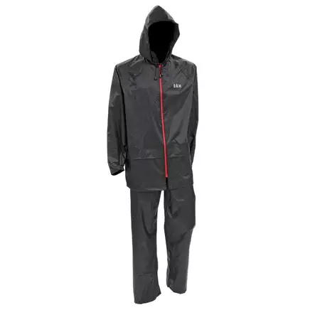 DAM Protec Rainsuit - regnställ Svart M - Regnkläder - 5706301517647 - 1