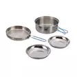 Origin Outdoors camping matlagningsset -Rostfritt stål - Friluftskök - 4021504284587 - 1