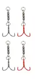 Savage Gear Spinshad Stinger # 1/0, 4st - Jiggar - 5706301548887 - 1