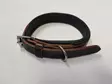 W-profile Läder Halsband 40cm mörk brun/mörk brun - Hundhalsband och selar - 3950000108817 - 3
