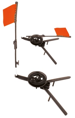 Asseri Ootto-angeldon med flagga - Pimpelspön ,pimpelrullar - 4743038056767 - 2