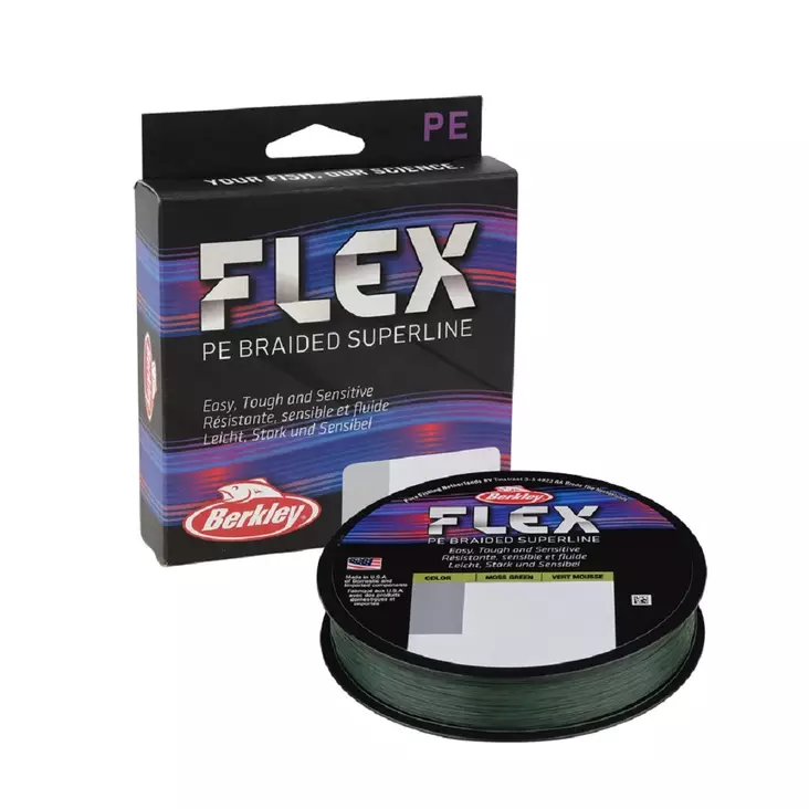 Berkley Flex Braid PE flätlina 135m - Spunna linor - 028632326787 - 1