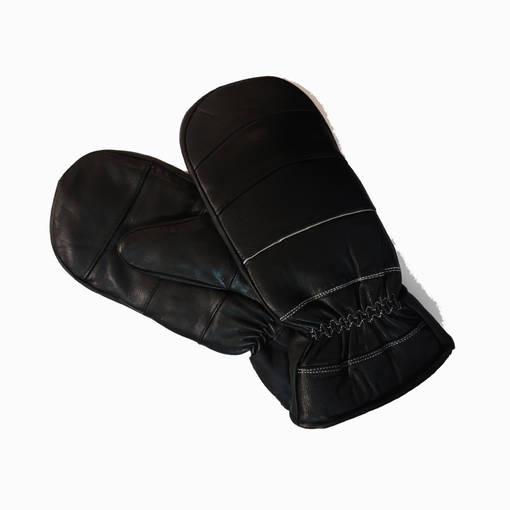 Läderhandske med pälsfoder - Handskar - 6430077380257 - 1