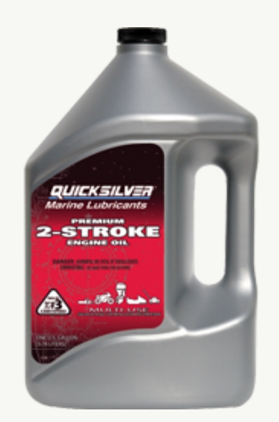 Quicksilver Premium 2-Taktsolja 4 l - Tillbehör till utombordare - 745061738607 - 1