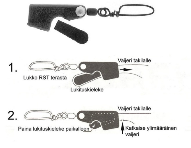 Tru-Track fäste för kula till riggen - Djuplod och tillbehör - 094922750297 - 1