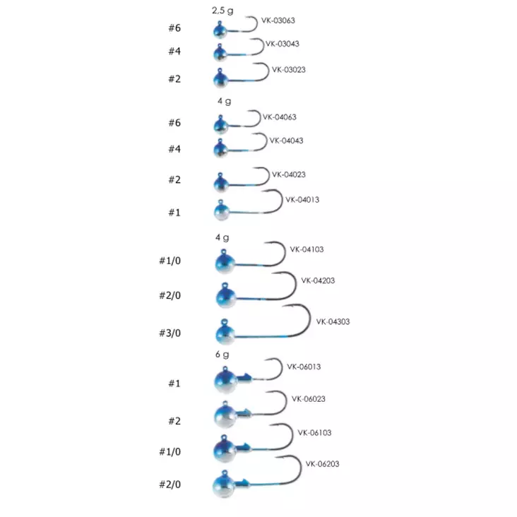 Veka Jigghuvud Kameleont 3st - Jiggar - 3950001271527 - 1
