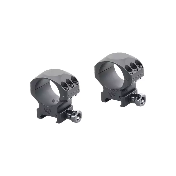 X-Accu 30 mm 1" Low Profile Picatinny kikar-fästen - Kikarfästen och ringar - 0192687261437 - 1