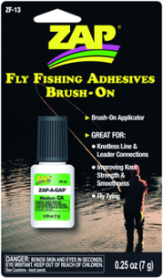 Zap-A-Gap Brush-On snabblim .25 oz - Flugfiske tillbehör - 087093008137 - 1