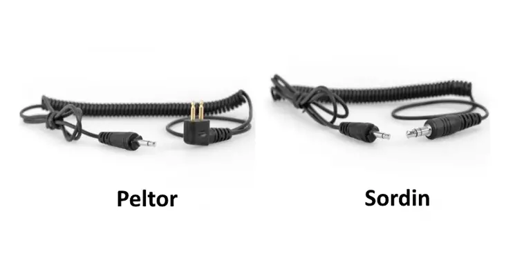 Zodiac Flex-monofon mellan kabel - Radiotelefons tillbehör - 3950001250997 - 1