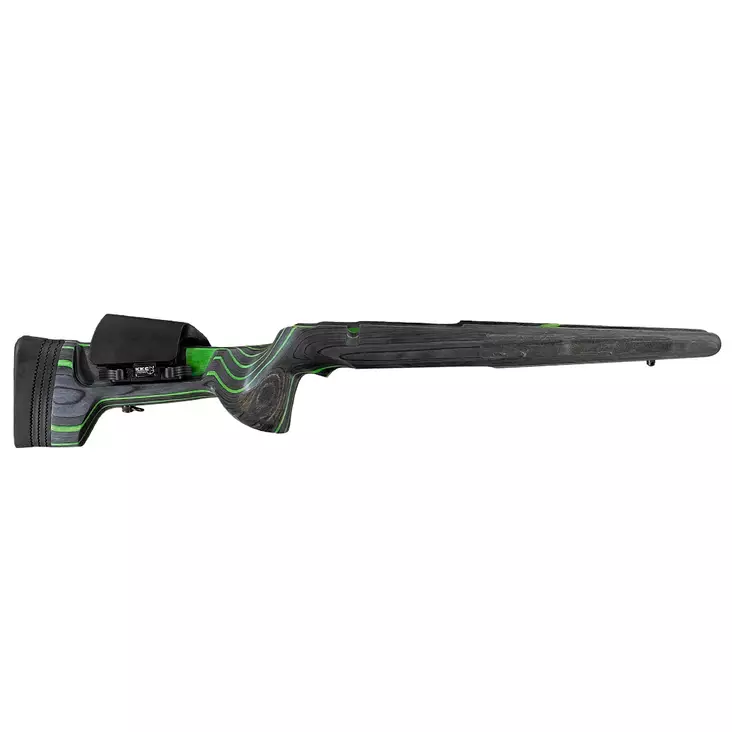 KKC Hunting Gevärskolv Tikka T3/T3X Högerhänt Svart/Grön - Vapenkolvar och tillbehör - 7073257011887 - 1