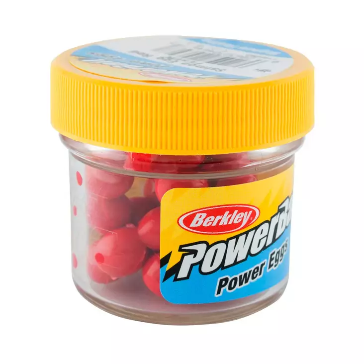 Berkley PowerBait Eggs Float Magnum Salmon Egg Red XY -betesboll - Fiske agn - 028632246467 - 1