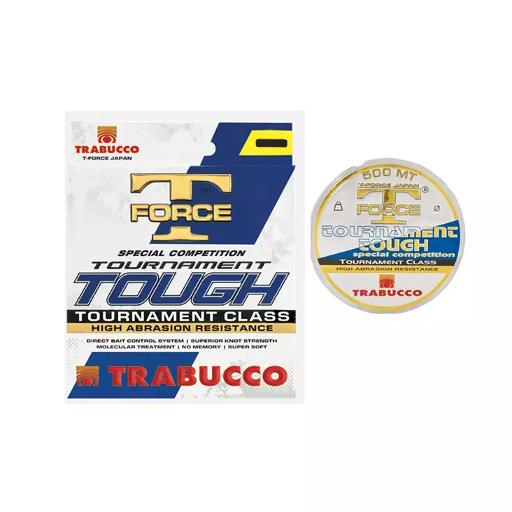 Trabucco T Force Tournament Tough, klar, 150 m - Monofil linor - 3950001244927 - 2