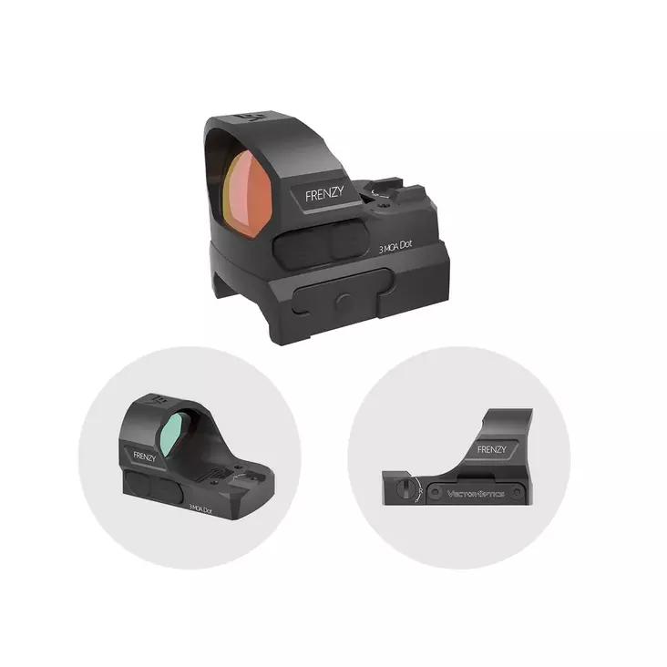 Vector Optics Frenzy-s 1x28x19 RMSx - Rödpunkts sikten - 6976386123067 - 1