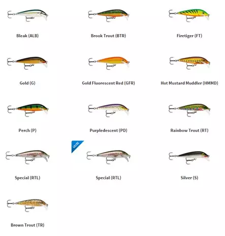 Rapala Scatter Rap Countdown 7cm - Wobblers - 022677226088 - 1