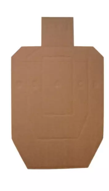 IPSC / IDPA wellpappfigur 55 46x76cm 10st - Skjutstöd och tavlor - 3950001294748 - 1