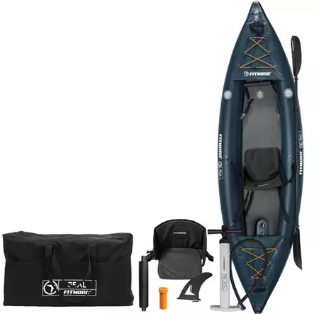 FitNord Seal One Enkelsitskajak, Marinblå - Ut på vattnet och ekolodning - KK1003868 - 3