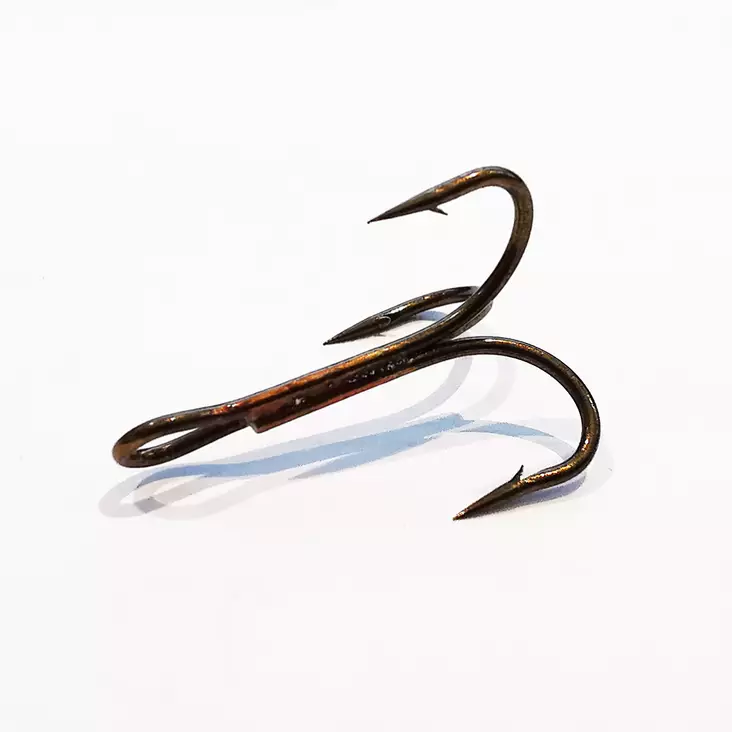 Ahti 3- krok stl 1/0 10 st brun - Fiske krokar - 3950001287108 - 1