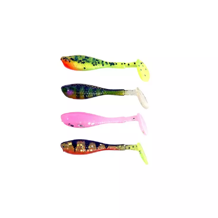 Fox Rage UV Micro Fry 4cm 8st färg sortiment -jigg - Jiggar - 5056212123308 - 1
