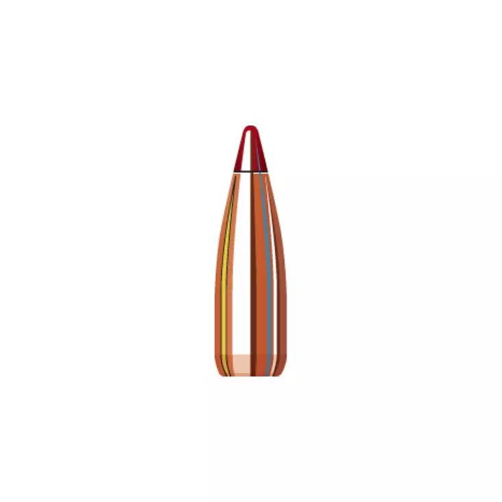 Hornady Kula 22 ELD Match 75gr 4,9g 100st - Kulor och Hagel - 090255227918 - 1