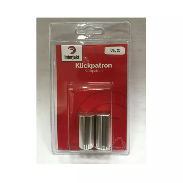 Interjakt Klickpatron .20 cal 2st - Småtillbehör vapen - 7340143700188 - 1