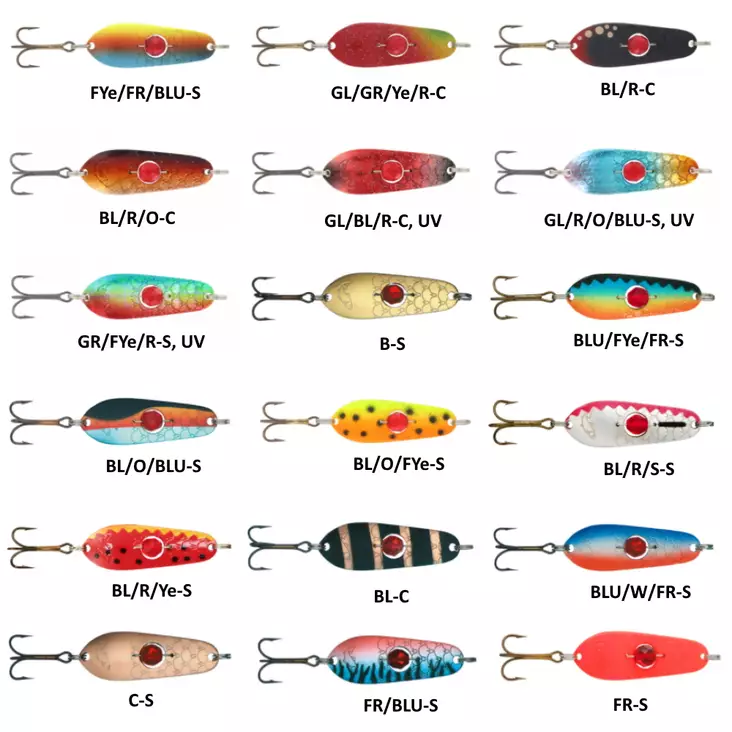 Kuusamo Räsänen Helmi 50mm 11g, skeddrag - Fiskedrag - 3950001275198 - 1