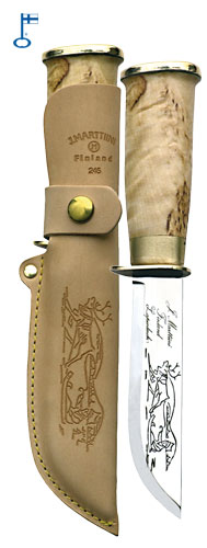 Marttiini Lapp-kniv 245 med fingerskydd - Knivar - 6416885147008 - 1