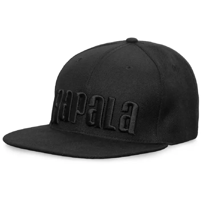 Rapala® Black Flat Brim Cap - Hattar, mössor och kepsar - 022677302508 - 1