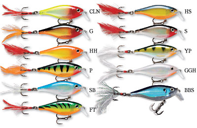 Rapla X-Rap Shad Rap 8cm - Wobblers - 022677145938 - 1