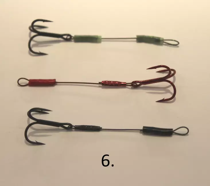 SavageGear Carbon Stinger 6,5cm #6 13kg - Fiske krokar - 5706301548788 - 1