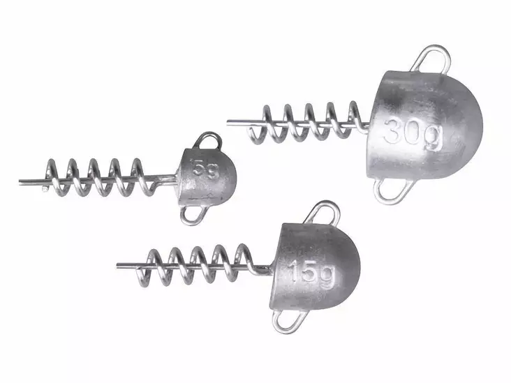 Savage Gear Cork Screw Heads, 3 st - Fiskarens arbetsredskap och tillbehör - 5706301503558 - 1