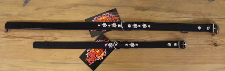 TopCanis Tassu läderhalsband - Hundhalsband och selar - 6430027772668 - 1