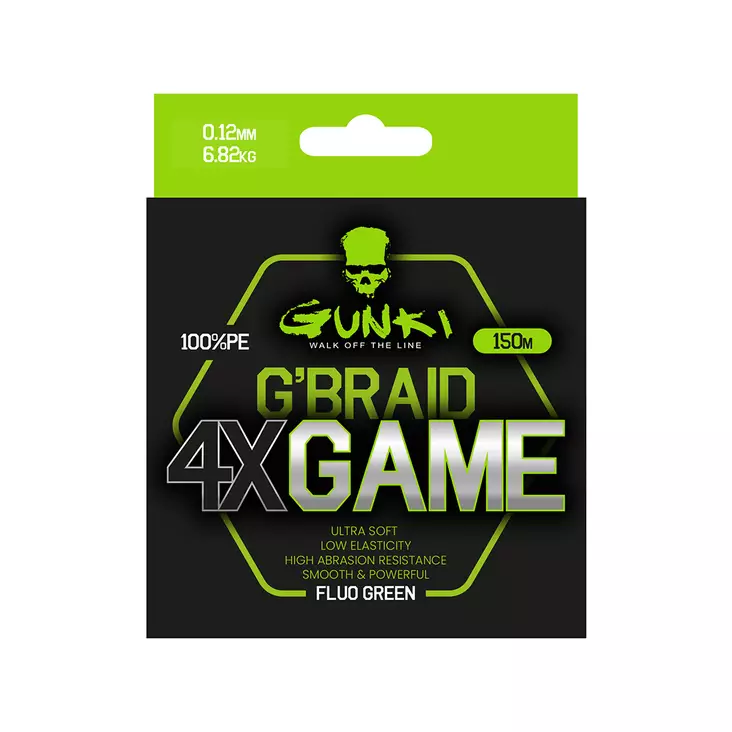 Gunki G'Braid 4X Game Multifilamentlina - Spunna linor - 3297830179588 - 1