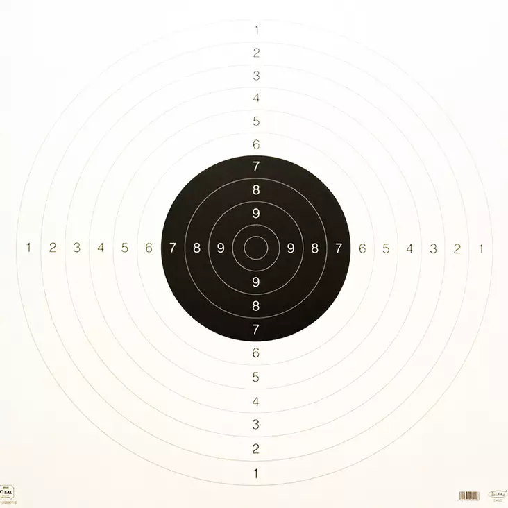 Koulutaulu 55x55cm - Skjutstöd och tavlor - 6410362402208 - 1
