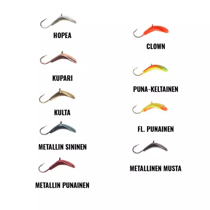 Volfram Leeds 4 - Röd-Gul - IP - Pirkar och mormyskor - 6420071068138 - 1