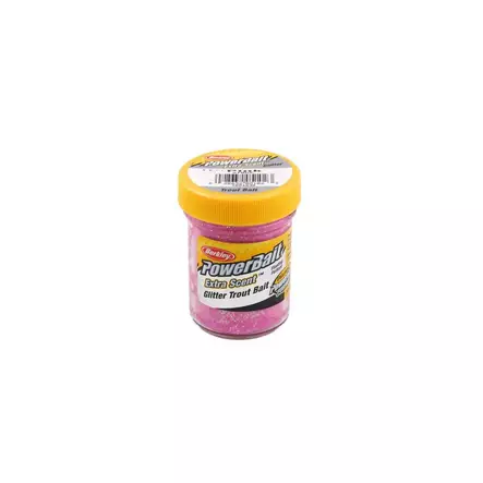 Berkley PowerBait Glitter Trout Bait Pink 50g Betspasta - Fiske agn - 028632022399 - 1