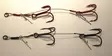 SavageGear Double Carbon Stinger #2/0 18cm 23kg - Fiske krokar - 5706301548849 - 1