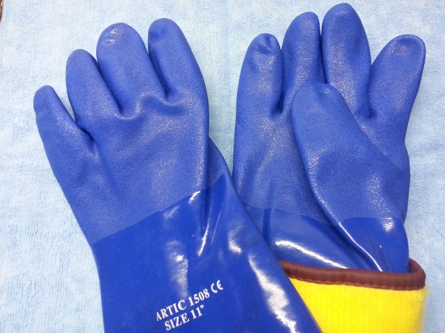 Arctic Gummihandske med foder storlek 11 - Handskar - 6418326115089 - 1