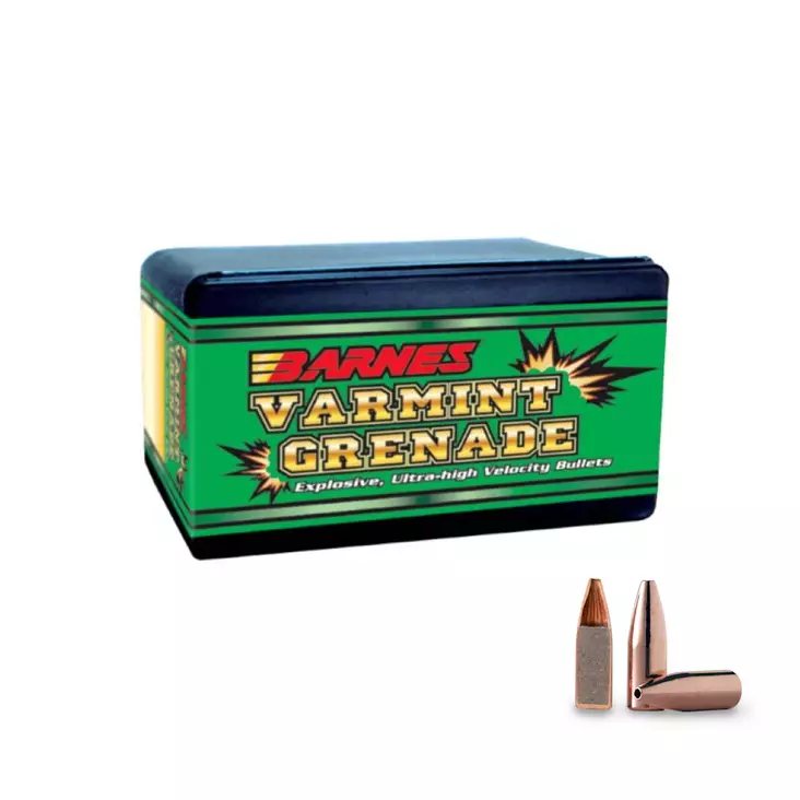 Barnes Varmint Grenade .22 3,2g/50gr 100st - Kulor och Hagel - 716876224869 - 1